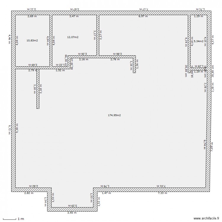 ceinture 23.rdc.1. Plan de 0 pièce et 0 m2