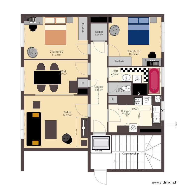 Bien de ST Brieuc 4. Plan de 0 pièce et 0 m2