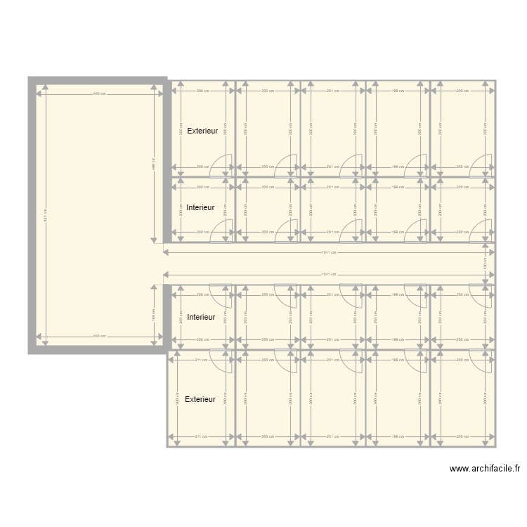 Chenil 21. Plan de 0 pièce et 0 m2