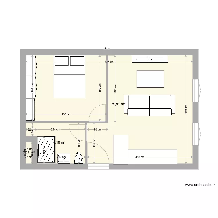 BELPASSI T2. Plan de 