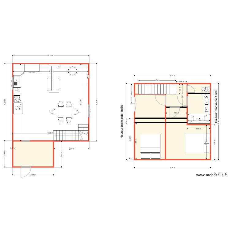 planDuplexInterne1606201909h33. Plan de 0 pièce et 0 m2