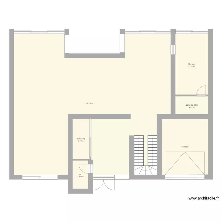 maison familiale . Plan de 