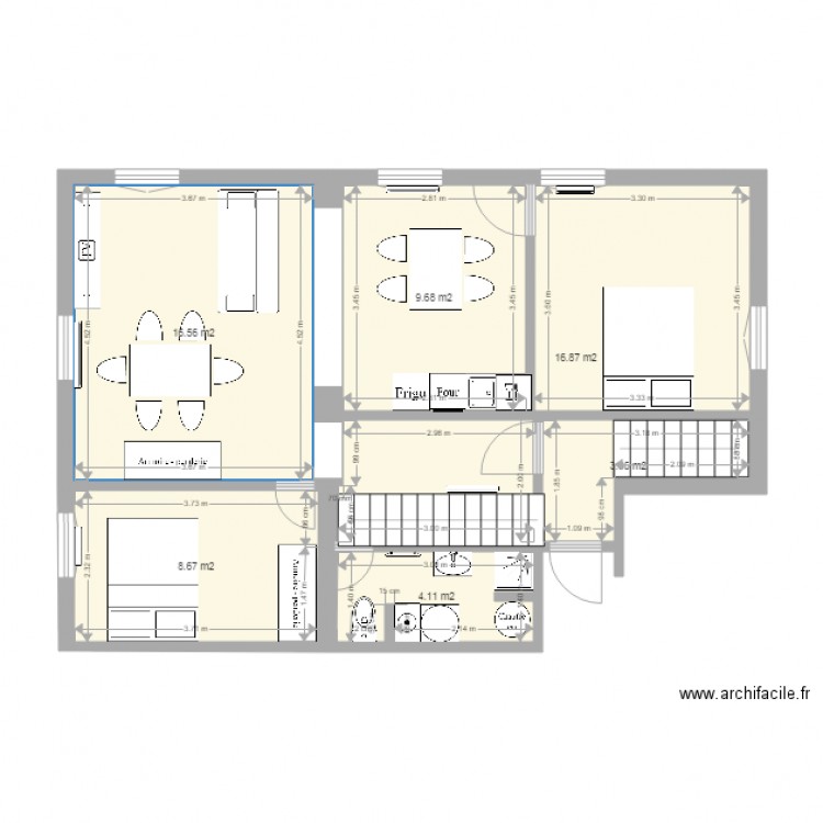 1 Etage Coop VERSION 3  16 05 2016. Plan de 0 pièce et 0 m2