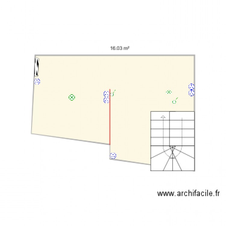 2eme etage 2. Plan de 0 pièce et 0 m2