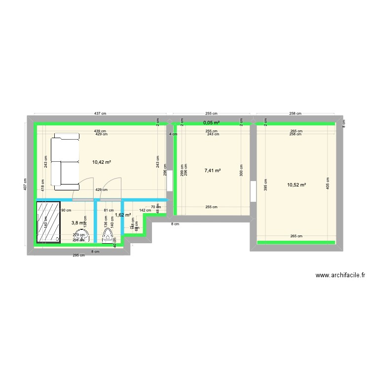 BRUN BIS. Plan de 0 pièce et 0 m2