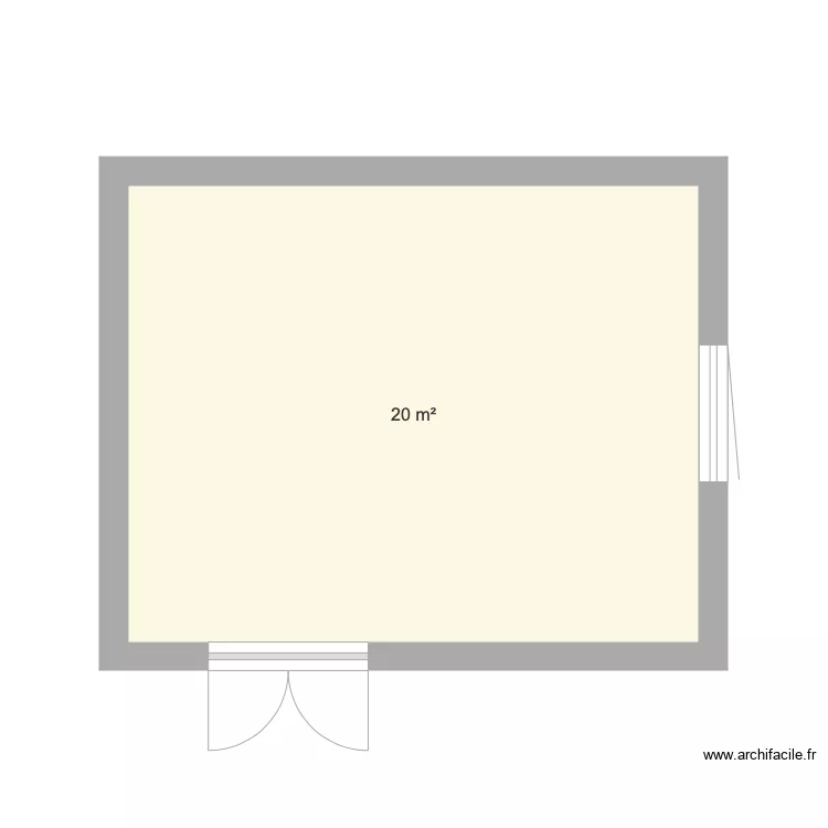 abri. Plan de abri. Plan de