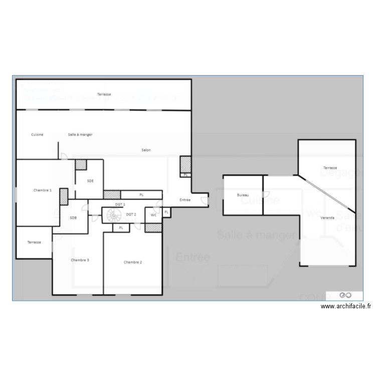 PLAN PAULET. Plan de 0 pièce et 0 m2
