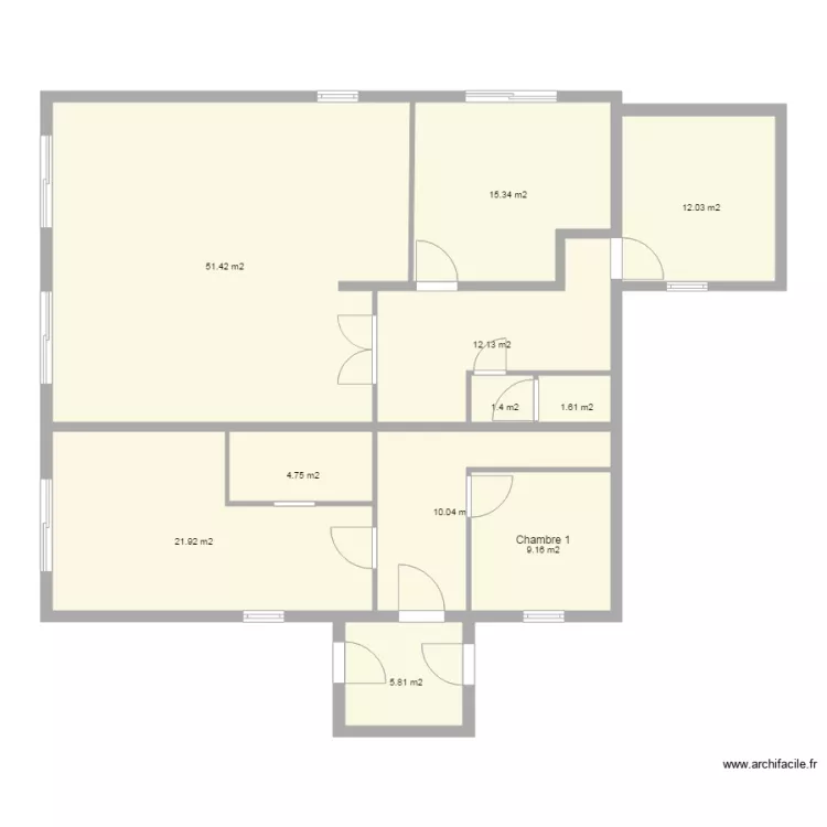 AUDIT RDJ après gros oeuvres. Plan de AUDIT RDJ après gros oeuvres. Plan de