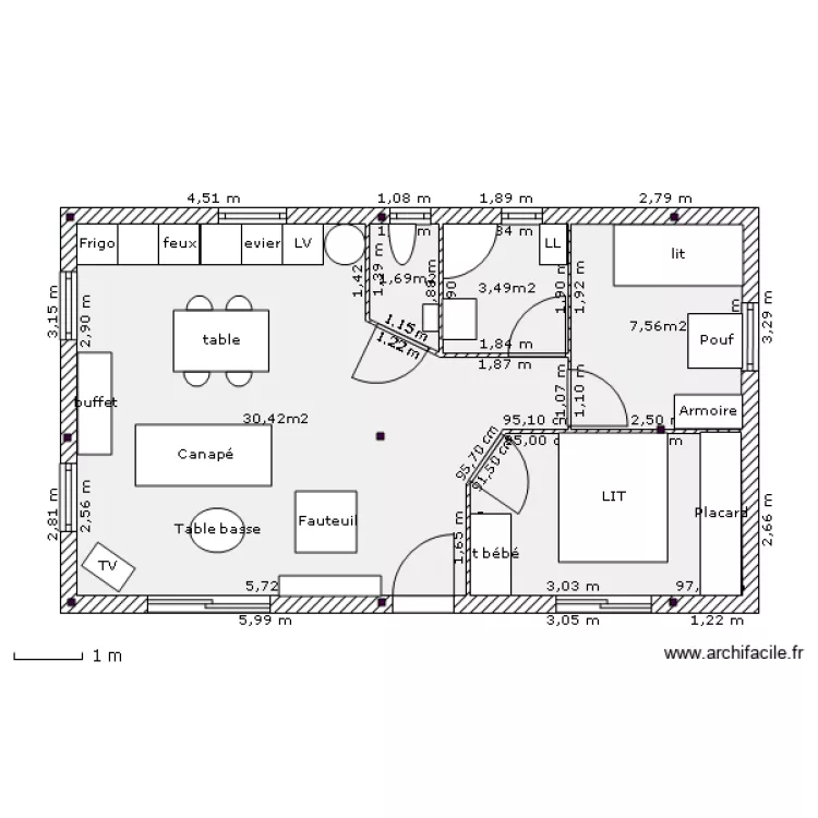 Chalet 3. Plan de Chalet 3. Plan de