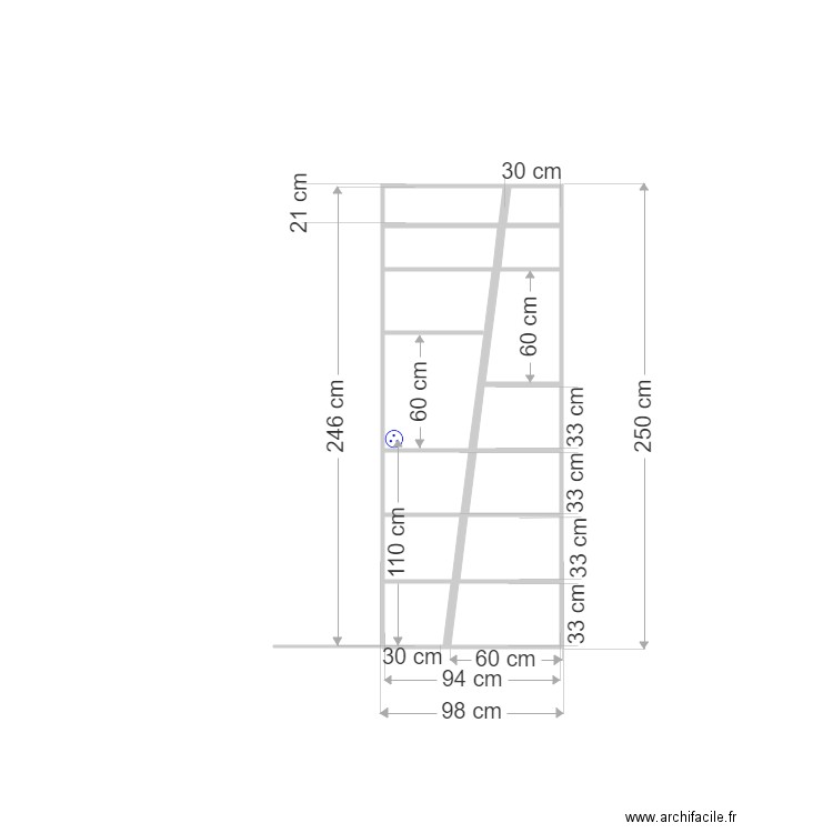 placard salon reuilly. Plan de 0 pièce et 0 m2