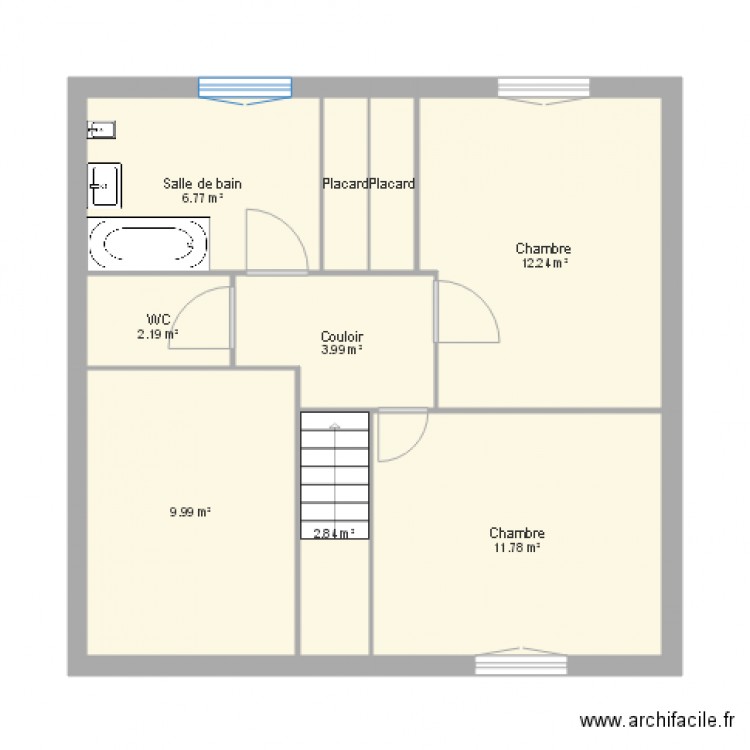 Etage Plan Arnaud 17 11. Plan de 0 pièce et 0 m2