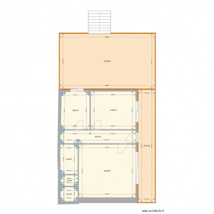 Suite d Histoire RdeC Terrasse 1. Plan de 0 pièce et 0 m2