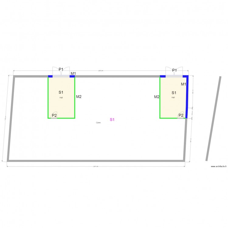 Champigny. Plan de 0 pièce et 0 m2