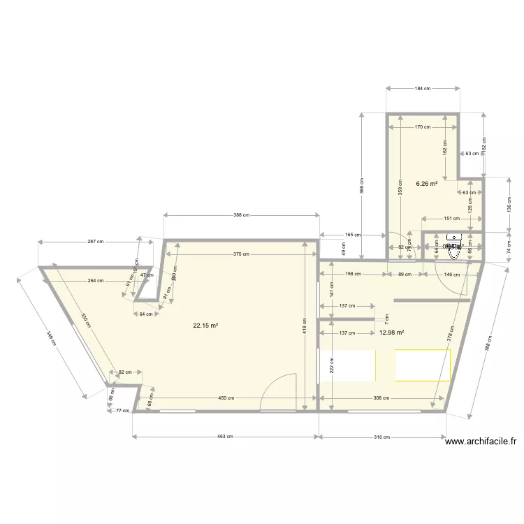 Bureau Cuers. Plan de 
