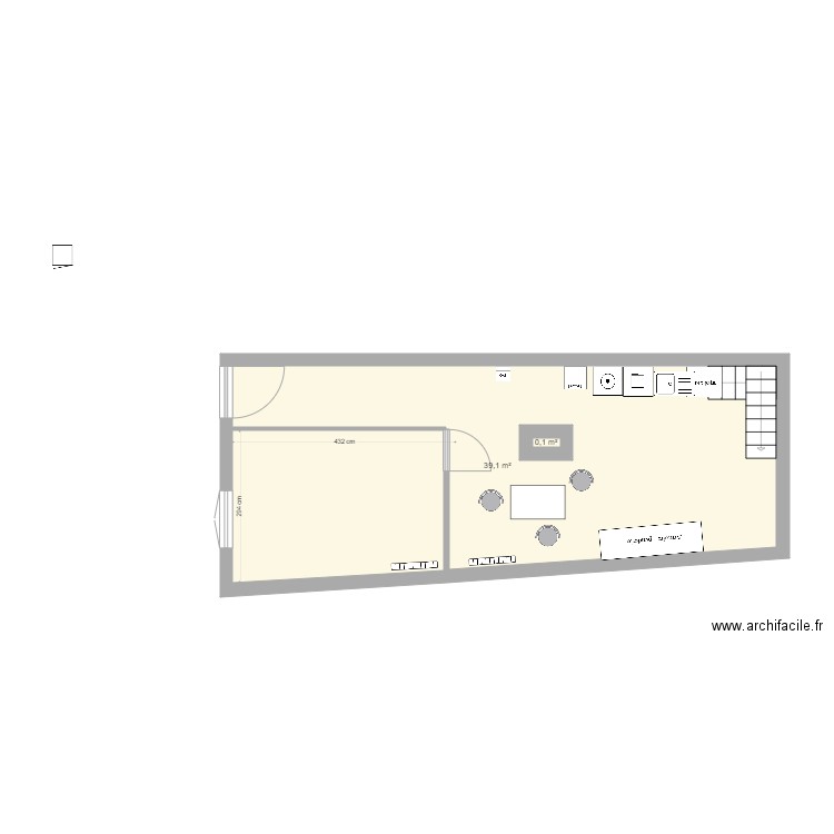 rdc 4 septembre. Plan de 0 pièce et 0 m2