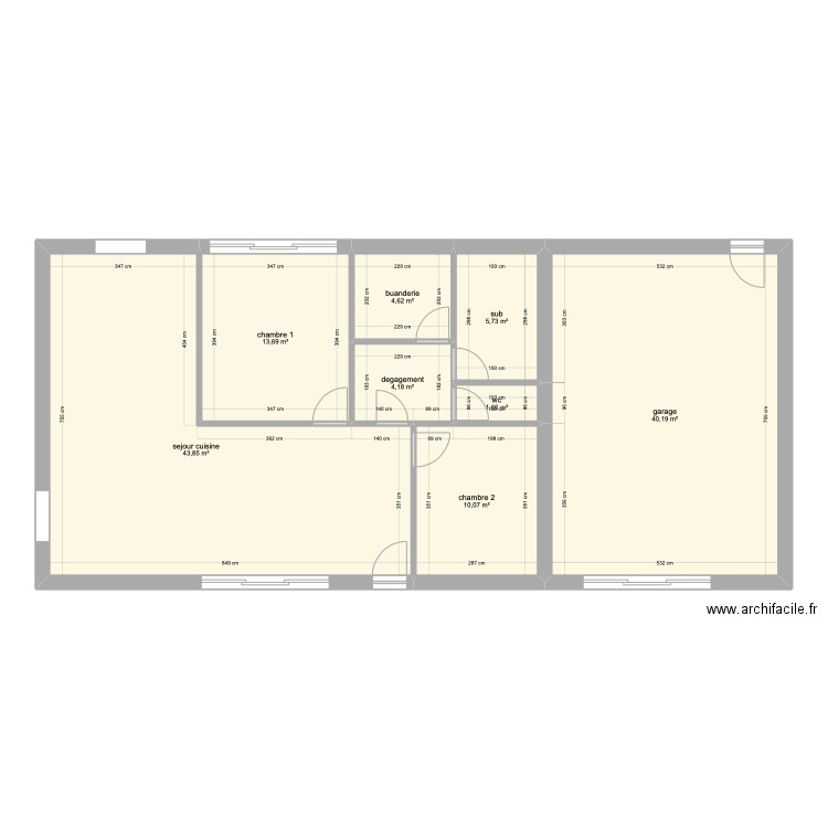 Vendres permis. Plan de 0 pièce et 0 m2