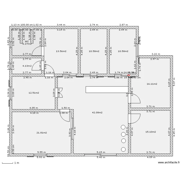 projet pied des roches/hyp2. Plan de 