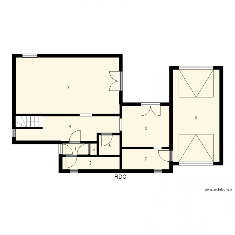 184580 OPH DE LA MEUSE. Plan de 0 pièce et 0 m2