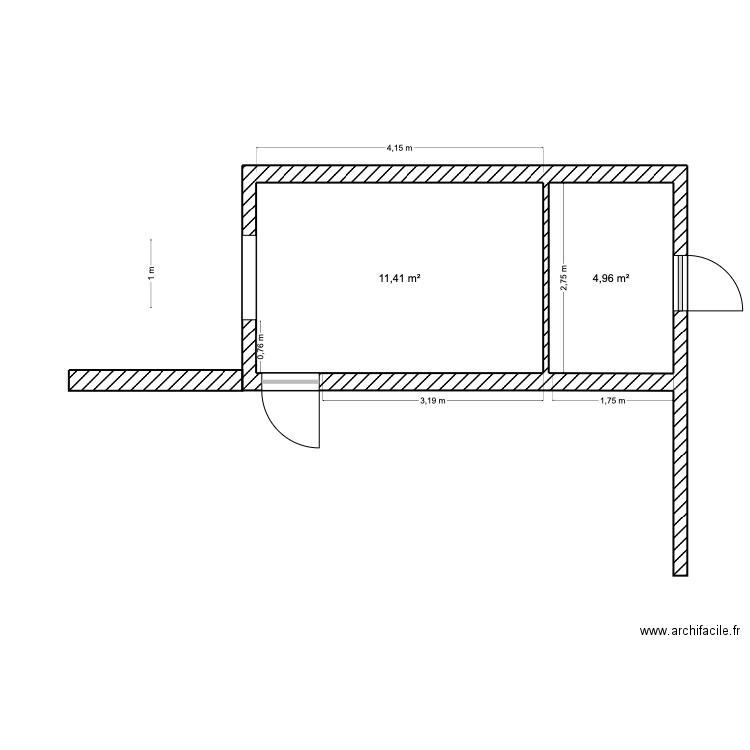 Cuisine. Plan de 0 pièce et 0 m2