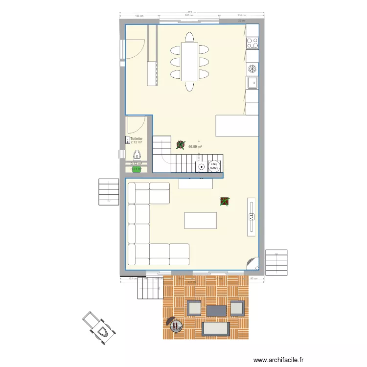 Igny Brossolette sans extension. Plan de Igny Brossolette sans extension. Plan de
