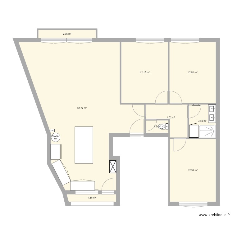 coat ar gueven 3. Plan de 0 pièce et 0 m2