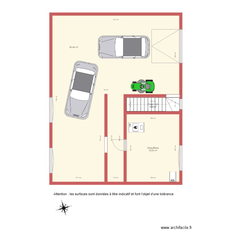 BI 1332 rdc niveau 0. Plan de 0 pièce et 0 m2