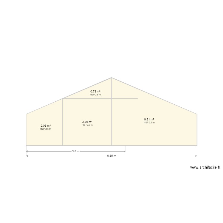 LENEL Virginie. Plan de 4 pièces et 12 m2