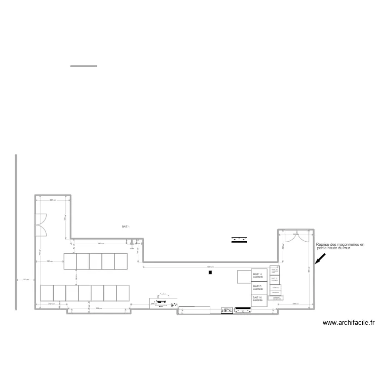 local informatique Forum des Halles essai 3. Plan de 
