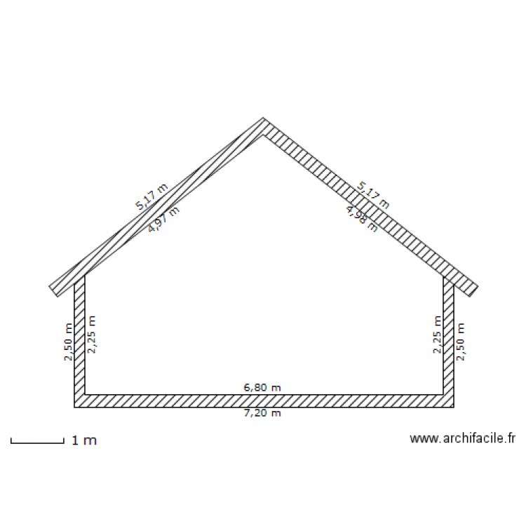 garage de beynes charpente3. Plan de 0 pièce et 0 m2