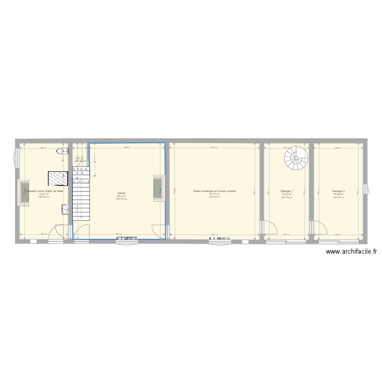 Maison la Renardière. Plan de 0 pièce et 0 m2