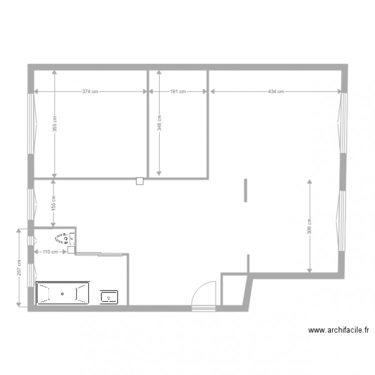 projet 1 carine renaudin 7 février. Plan de 0 pièce et 0 m2