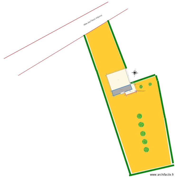 Plan terrasse définitif. Plan de 0 pièce et 0 m2