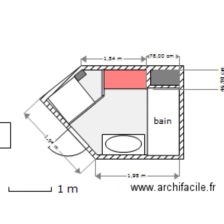 lebourg 3 inversion porte lav. Plan de 0 pièce et 0 m2