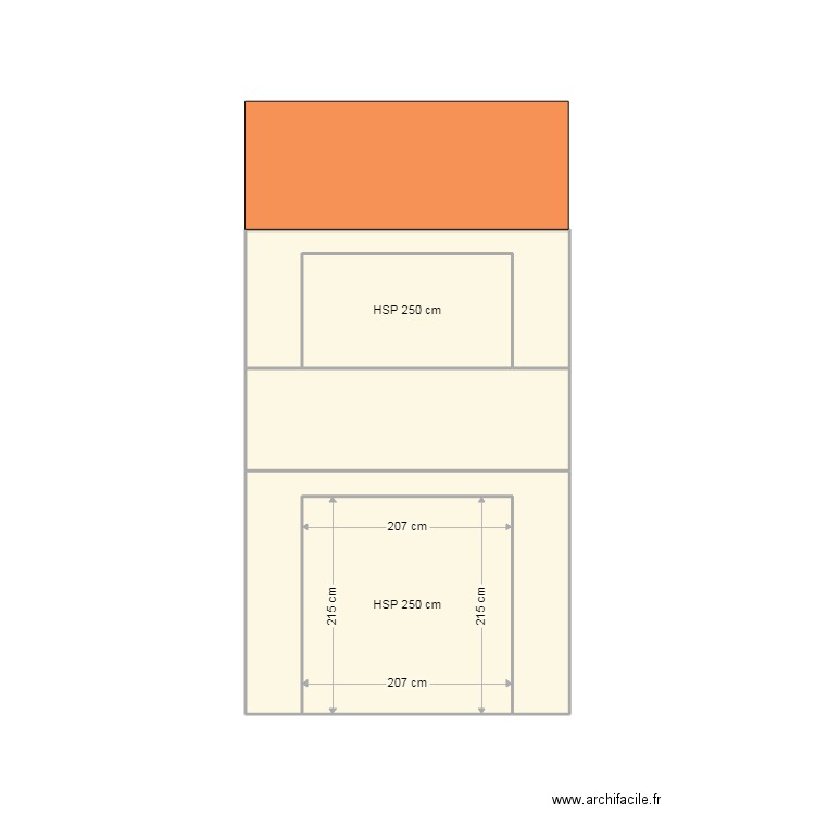 sud est. Plan de 0 pièce et 0 m2