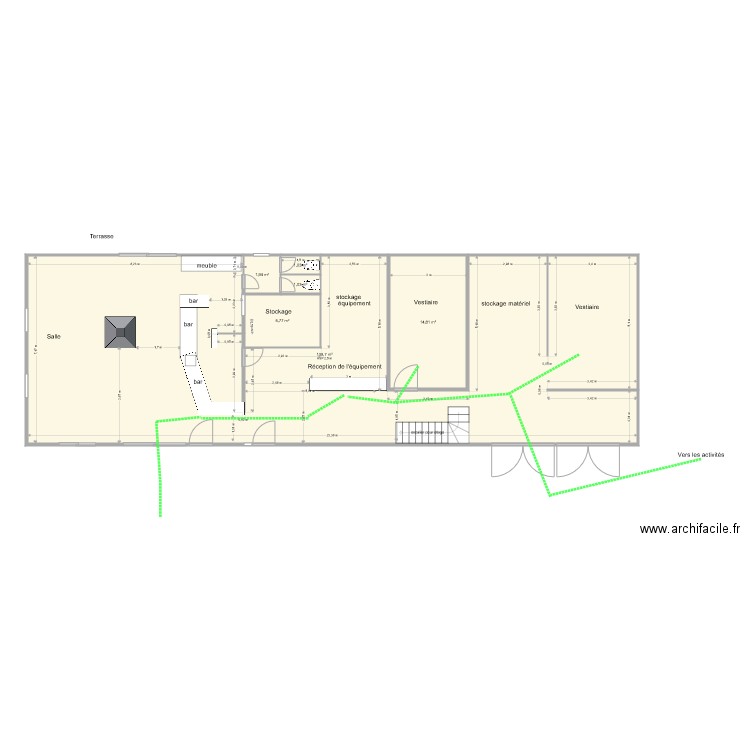 7AVENTURES locaux et circuits. Plan de 0 pièce et 0 m2