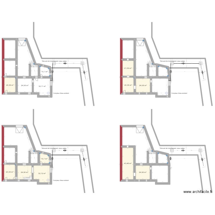 moliere. Plan de 0 pièce et 0 m2