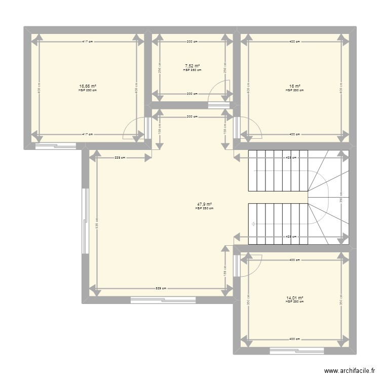etage . Plan de 0 pièce et 0 m2