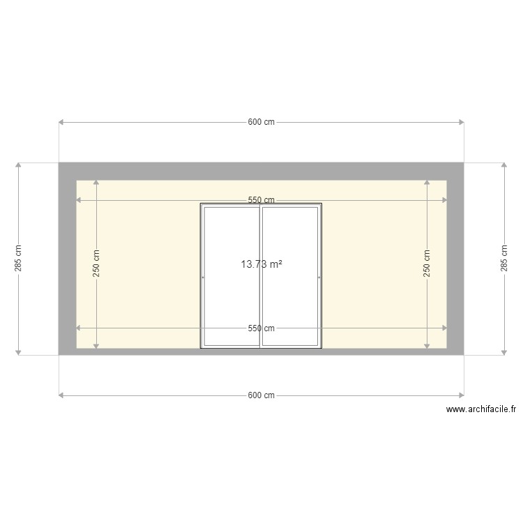 cote jardin. Plan de 0 pièce et 0 m2