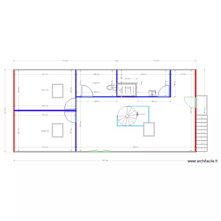 GODOT étage rev4. Plan de GODOT étage rev4. Plan de