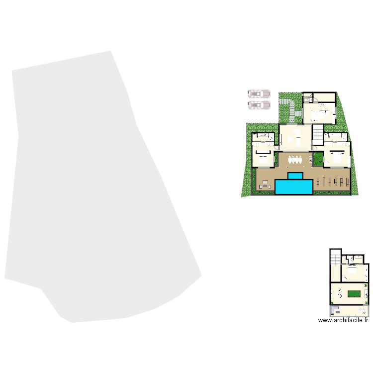 Villa MAO . Plan de 0 pièce et 0 m2
