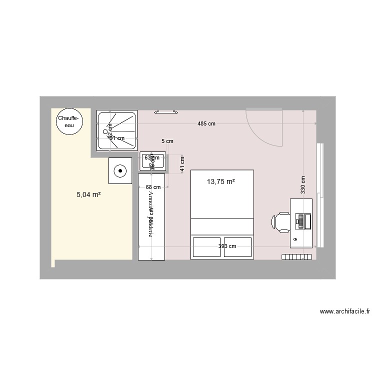 you devaud . Plan de 0 pièce et 0 m2