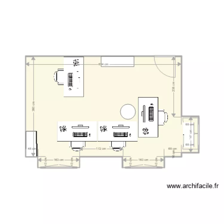 Service planning actuel . Plan de 