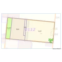 URBA Plan Masse AVANT TVX 91 MASSY AV MARECHAL LECLERC PROJET 250522 V ARL VRAIES COTES