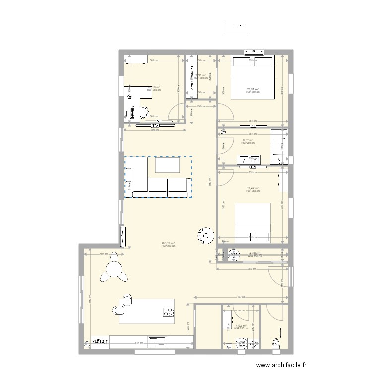coult 2.0. Plan de 0 pièce et 0 m2
