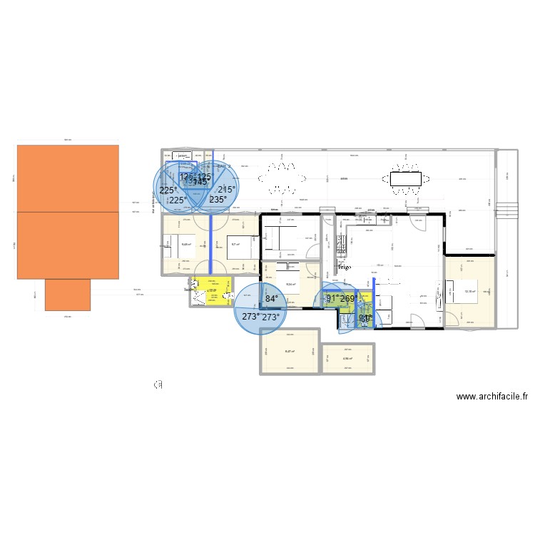 maison bord de mer. Plan de 0 pièce et 0 m2