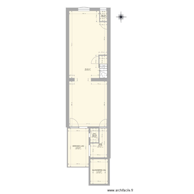 ML21025374 GUILBERT. Plan de 12 pièces et 143 m2