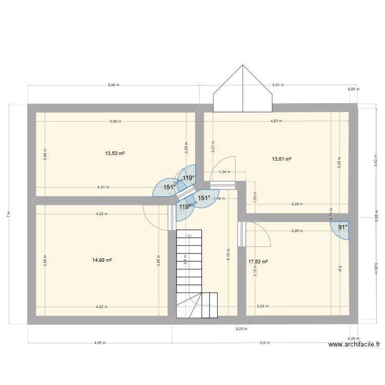 grange 1er. Plan de 0 pièce et 0 m2