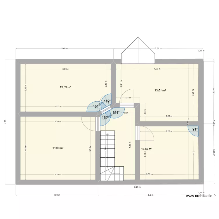 grange 1er. Plan de grange 1er. Plan de
