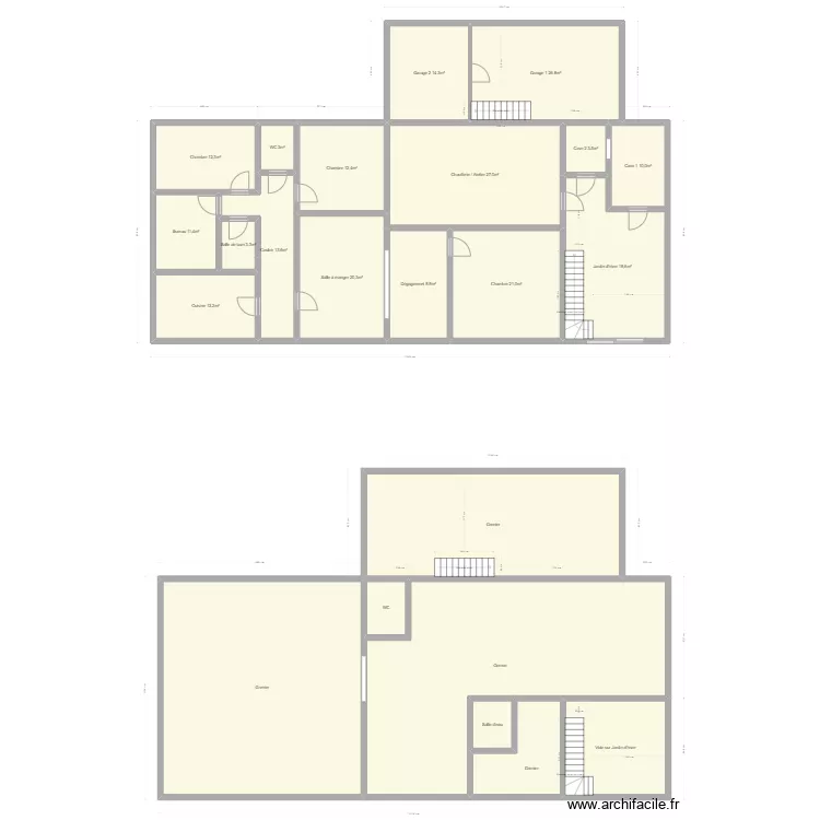 MATHERON. Plan de 
