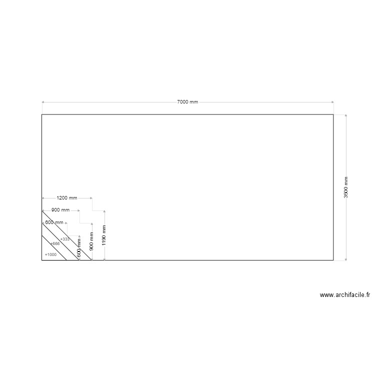 CATTANE. Plan de 0 pièce et 0 m2